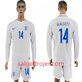 England Fodboldtrøjer Valcott 14 Hjemmebanesæt VM 2018 Langærmet